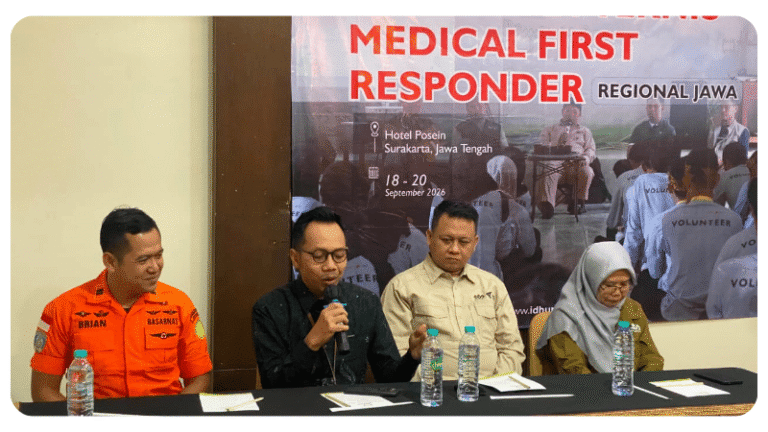 Tingkatkan Kapasitas dan Kesiapsiagaan Relawan, Dompet Dhuafa Jateng Gelar Bimtek Medical First Responder Region Jawa di Solo