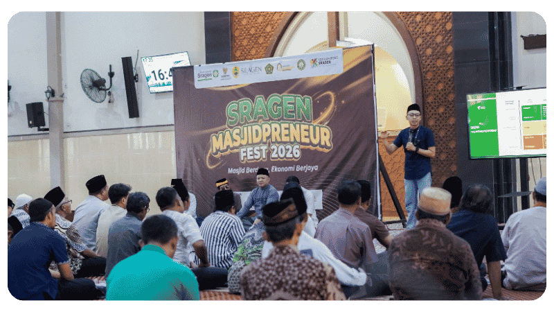 dompet dhuafa jawa tengah dukung masjidpreneur di sragen